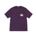 STÜSSY STAR TEE PIGMENT DYED Purple