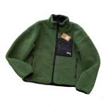 Stussy 8 Ball Sherpa Jacket green