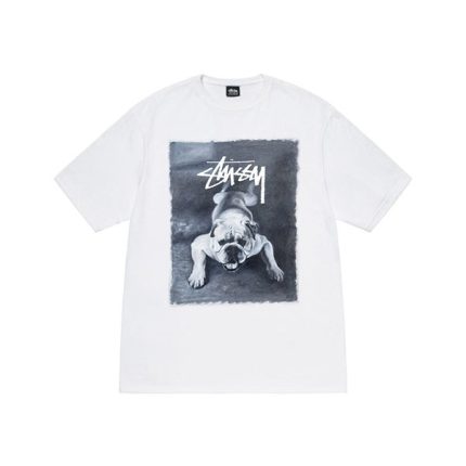 Stussy Dog Shirt white