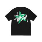 Stüssy Star Tee Pigment Dyed black