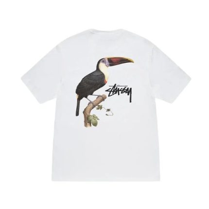 Stussy Toucan Tee white