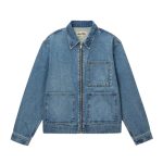 Stussy Zip Work Denim Jacket