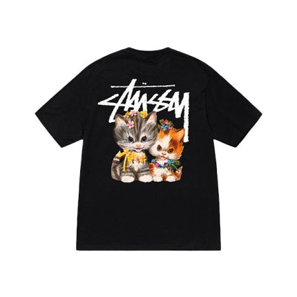 stussy kittens tee