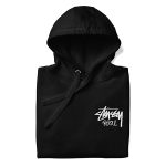 stussy seoul hoodie black