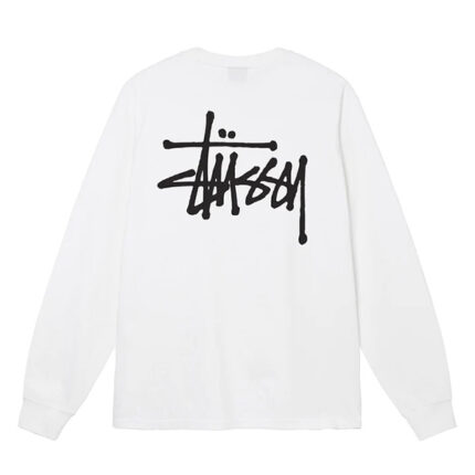 stussy white sweatshirt