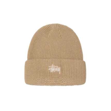 Stussy Basic Cuff Beanie khaki