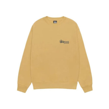 Stussy Superior Quality Crew yellow